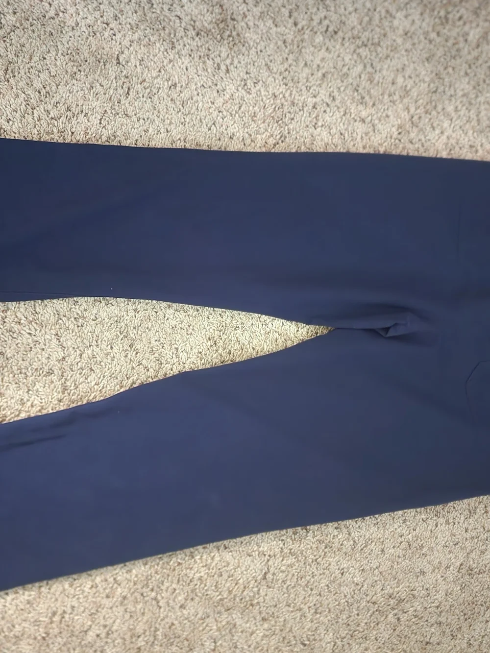 Figs Men's Navy Relaxed Elastic-Waist with Gray Drawcord